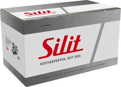 Zdjęcie produktu dla Silit Alicante 10-częściowy zestaw garnków indukcyjnych ze szklaną pokrywką