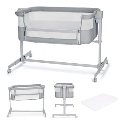 Image de KINDERKRAFT Lit de bébé Neste Up2 Gris clair