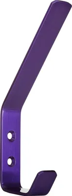 Produktbild von SOTECH Kleiderhaken LOXTEN 142 x 20 x 45 mm echt Edelstahl lila