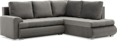 Produktbild von Ecksofa TOKIO V PRO mit Schlaffunktion L-förmig - Eckcouch mit 2 Bettkasten - Kronos 15 Hellgrau RECHTS (Muster 1)