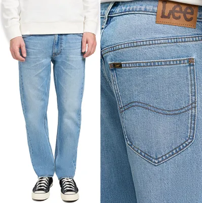 Immagine prodotto di LEE Herren, Jeanshosen, Regular fit DAREN ZIP FLY, W31 L34, Blau, Jeans, baggyjeans, buggy