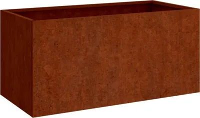 Produktbild von vidaXL Pflanzkübel 62x30x29 cm Cortenstahl