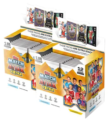 Immagine prodotto di Topps - Figurine Match Attax Champions League 2025/26 EXTRA - 2 espositori (64 bustine)