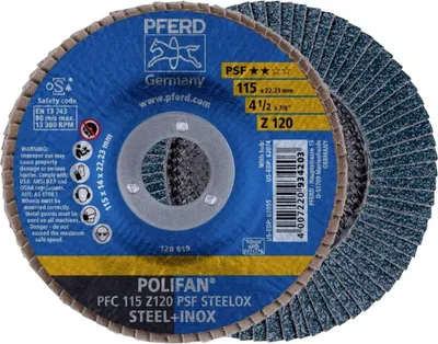 Produktbild von PFERD 67769115, 11,5 cm, 13300 RPM, 120 g, 10 Stück(e)