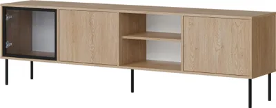 Produktbild von Furniture24 Tv - Lowboard Domi Fernsehschrank 200X60X40 Cm - Eiche Cremona