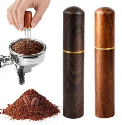 Espresso-WDT-Tool, 6 Nadeln, Edelstahl, 2 Stück