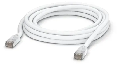 Produktbild von Ubiquiti UACC-CABLE-PATCH-OUTDOOR-5M-W, 5 m, Cat5e, S/UTP (STP), RJ-45, RJ-45, Weiß