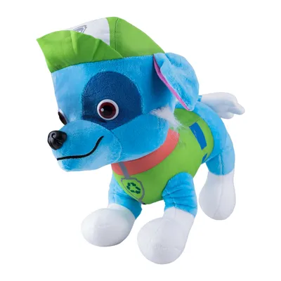 Produktbild von Gustaw Paw Patrol Rocky Hun Teddybär Groß XXL (35cm) - Plüschbär, Kuschelbär XXL Plüschtier, Plüschtier Kuscheltier Teddy Bear