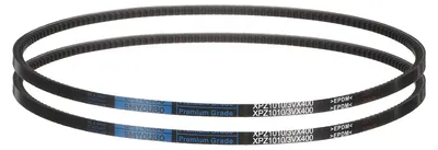 2er-Pack 3VX400 Keilriemen, gezahnt, 104,5 cm