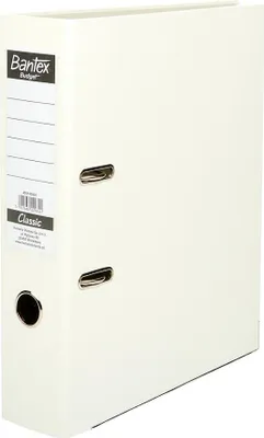 Produktbild von A4-Ordner Bantex Budget Classic 75 mm weiß