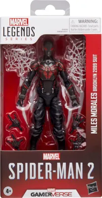 Zdjęcie produktu dla Hasbro Marvel Legends - Figurki Spider-Man 2 Miles Morales Brooklyn 2099, 15cm