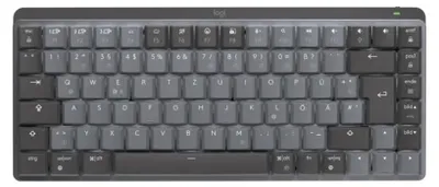Image de Logitech MX Mechanical Mini Graphit Clicky allemand Sans fil