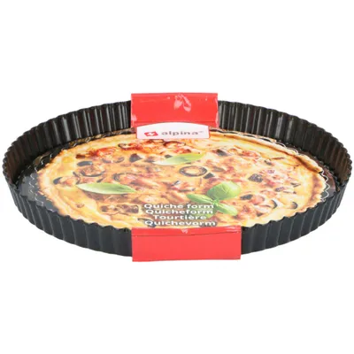 Zdjęcie produktu dla Forma do quiche Alpina D28X3,5 Cm