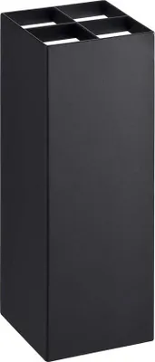 Productafbeelding van Famanu parasolstandaard van staal - zwart - 30 x 11 x 11 cm