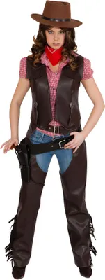 Produktbild von Cowgirl Weste braun Damen 36/38