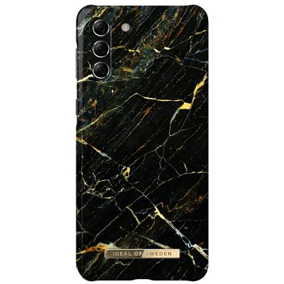 Image de IDEAL OF SWEDEN, Housse de protection pour Galaxy S21 Plus Motif Port Laurent Marble, Noir