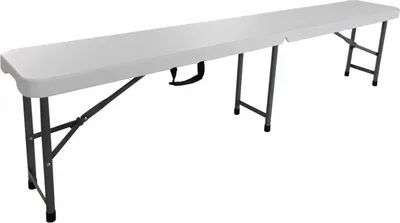 Produktbild von Tragbare Klappbank Harz New Koln Gardiun 180x28x43 cm