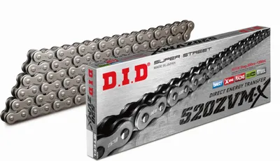 Produktbild von Did 520Zvmx-110 Kette (110 Glieder) X-Ring (Offen + Gecrimpt)