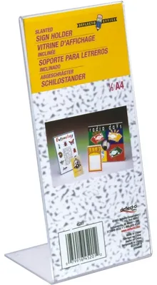 Immagine prodotto di deflecto 45201 supporto da tavolo deflecto, DIN lungo verticale, inclinato