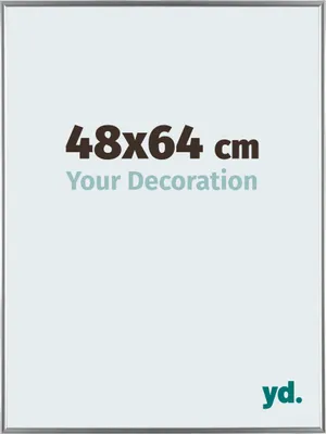A product image with text overlay indicating size and a tagline.