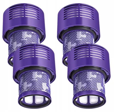 Obrázek produktu pro Filtry do vysavače – 4 ks – HEPA filtry – Dyson V10 – vysoce kvalitní náhradní díly – omyvatelné filtry