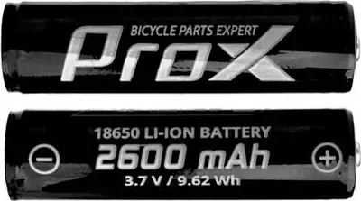 Image de Accu PROX Li-Ion 18650 pour lampes 2600mAh