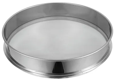 30 cm 150 Mesh Feinsieb aus Edelstahl, stapelbar