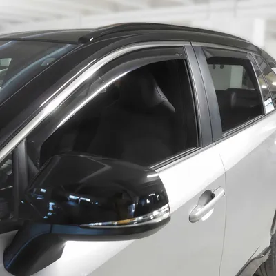 Produktbild von Windabweiser Regenabweiser für Toyota RAV4 2019-2025 Dunkel Acryl 4tlg