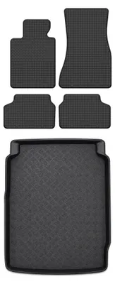 Immagine prodotto di Tappetini gomma SolidTread + bagagliaio per BMW Serie 5 G30 2017-2023 5 pezzi