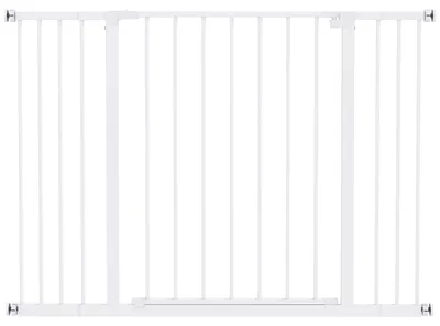 Produktbild von Türschutzgitter Treppenschutzgitter mit 10/15 cm Verlängerung, für Haustier Innen