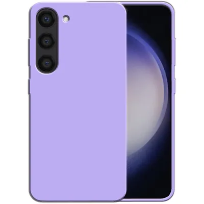 Obrázek produktu pro Smartphonica Silikonové pouzdro pro Samsung Galaxy S23 Plus s měkkým vnitřkem - fialové