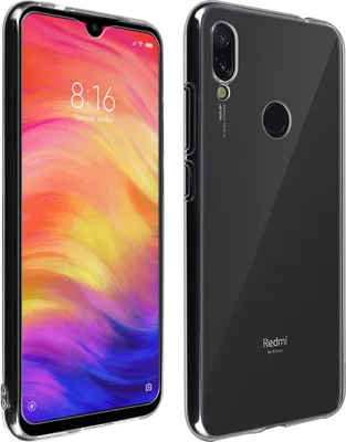 Produktbild von Avizar, 360° Schutz-Set: Hülle und Displayschutzfolie für Xiaomi Redmi Note 7, Transparent