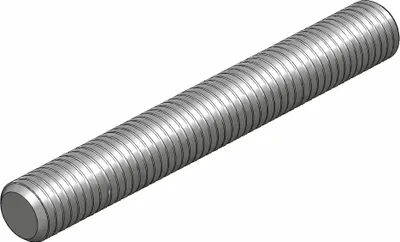 Produktbild von MEFA Gewindestift DIN 976-1, M8 x 30 mm gvz FK 4.7, 1 Stk.