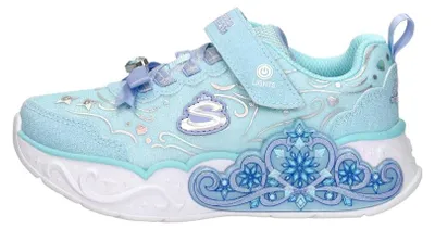 Productafbeelding van Skechers Princess Steps Sneakers Laag - licht blauw - Maat 29