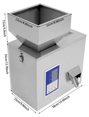 Obrázek produktu pro Váha pro dávkování, automatický provoz, nastavitelný rozsah plnění, stříbrná barva