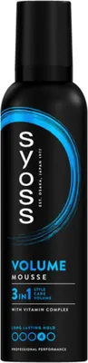 Zdjęcie produktu dla Syoss Volume Pianka do włosów - długotrwała objętość - 250 ml - 1 szt