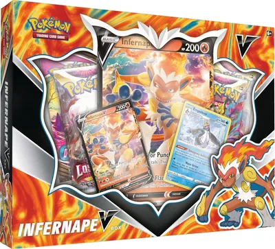 Obrázek produktu pro Krabice s karetní hrou Pokémon Infernape V pro 2 hráče, barevná