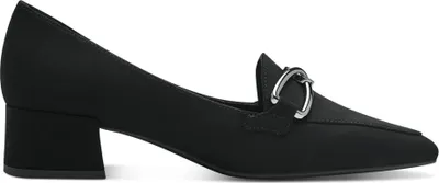 Produktbild von MARCO TOZZI Damen Pumps spitz Zierspange Blockabsatz 2-24300-41, Größe:40 EU, Farbe:Schwarz