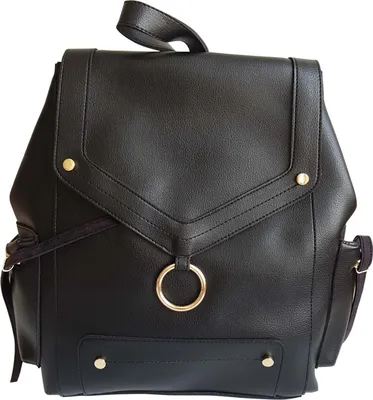 Produktbild von Damen Rucksack Tasche Schwarz Shopper Neu G-22