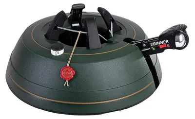 Produktbild von Christbaumständer Weihnachtsbaumständer Christbaumhalter - 37 cm - Grün - Fußpedal - 3,7 Liter Wassertank - Bis 2,7 m