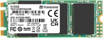 Image de Transcend MTS602M - 128 Go - M.2 - 530 Mo/s - 6 Gbit/s