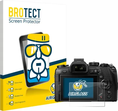 Produktbild von BROTECT Schutzglas für Olympus OM-D E-M1 Mark II / Mark III Schutzfolie Panzer Folie Glas Display Schutz klar