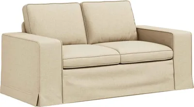 Obrázok produktu pre vidaXL Pohovka krémová 162 x 80 x 82 cm látková