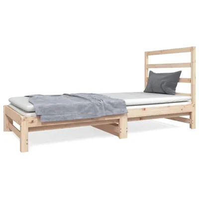 Obrázek produktu pro Výsuvná postel 2x (90 x 190) cm masivní borovice