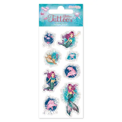 Produktbild von Lutz Mauder TapirElla Glitter-Tattoo Meerjungfrau Co