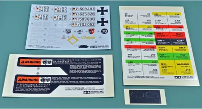 Produktbild von Tamiya Dekorbogen Leopard 2A6 56020