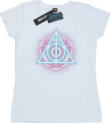 Produktbild von Harry Potter - "Deathly Hallows" T-Shirt für Damen BI23421 (XXL) (Weiß)