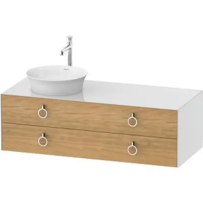 Produktbild von DURAVIT WT4992LH5850010 WTU wh.White Tulip,2SK,m.Griff Aus.l