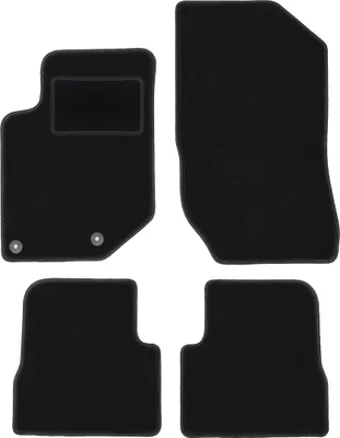 Image de Tapis de sol en velours noir pour : Opel Corsa F à hayon (2019-)