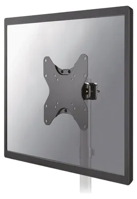 Produktbild von Neomounts FL40-430BL12 TV-Stangenhalterung 23-42" - Durchm. 28-50 mm, 75 x 75 mm, 200 x 200 mm, -15 - 10°, 0 - 120°, Stahl, Schwarz